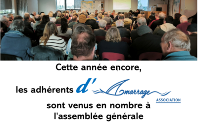 Une belle participation à l’assemblée générale d’Amarrage