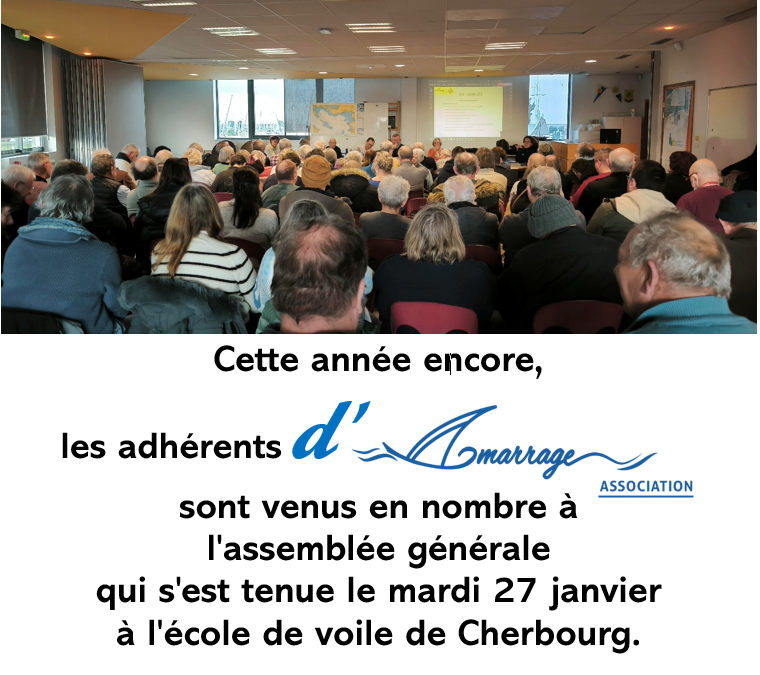 Une belle participation à l’assemblée générale d’Amarrage